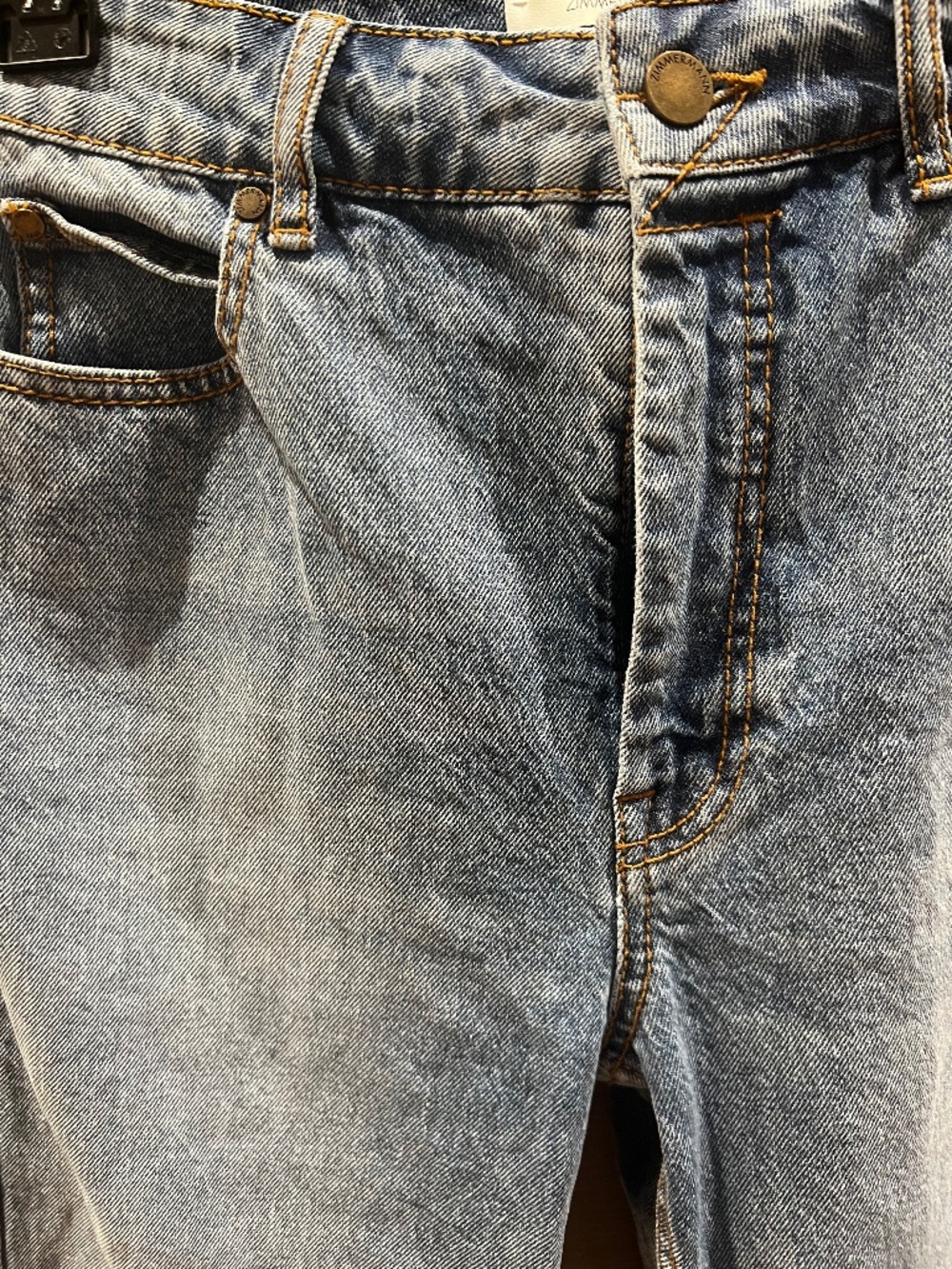 Zimmerman Denim Flare Cropped Jean